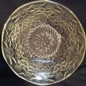 Flowery Serving Bowl